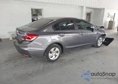 2015 Honda Civic Lx из США, поврежденный, VIN 19XFB2F53FE083605